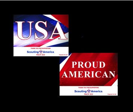 #3 USA & Proud American 2/$25